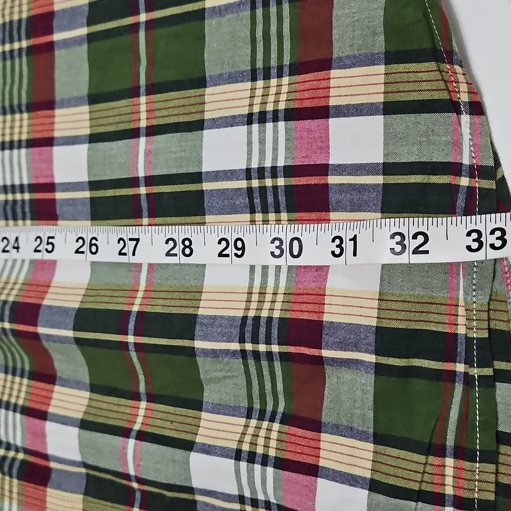 Orvis Sporting Traditions Short Sleeve Green Plaid Two Pocket Shirt Sze XL #1057 - Picture 13 of 16